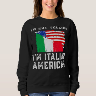 Italienska och amerikanska Flagga - italienare som T Shirt