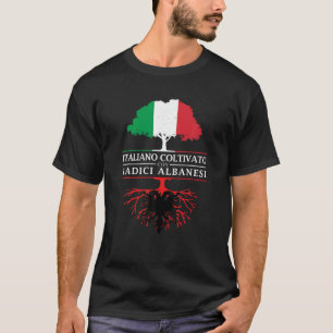 Italienska odlingar med albanska rötter Albanien T Shirt