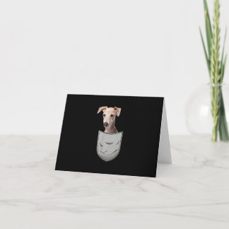 Italienska ordliftesdroppskorgen för egen Hund Tack Kort