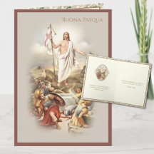 Italienska Påsk Blessings Buona Pasqua
