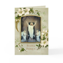 Italienska Påsk Blessings Buona Pasqua