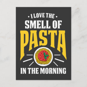 Italienska pasta Spaghetti Noodles Food älskare Vykort