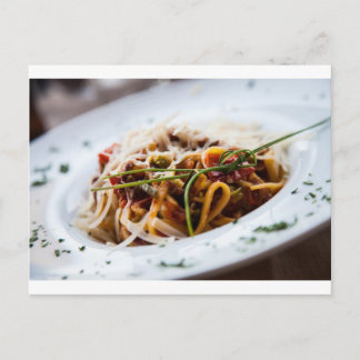 Italienska Pasta Vykort