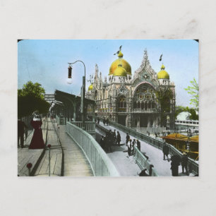 Italienska Pavilion, Paris, Frankrike-postkort Vykort