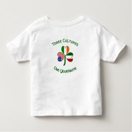Italienska Personligen Irish Shamrock Flagga T Shirt