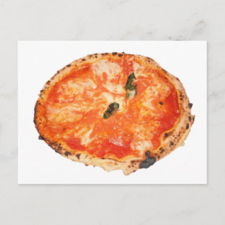 Italienska Pizza Margherita Vykort