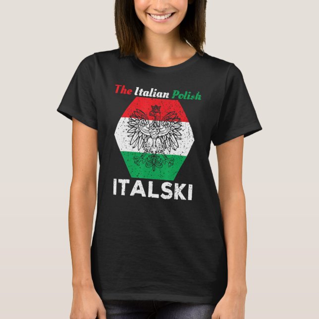 Italienska polska Hybrid T Shirt (Framsida)