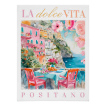 Italienska Poster La Dolce Vita