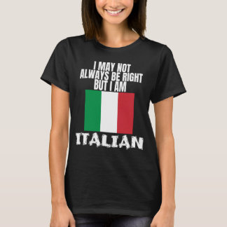 Italienska Pridet Italia som ska vara italienskt k T Shirt