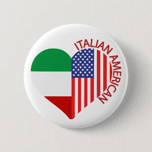 Italienska Pridet Italiano Americano Knapp