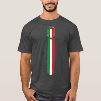 Italienska Pridet Jersey Stil T Shirt