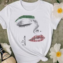 Italienska Pridet Shirt for Women | Anpassningsbar