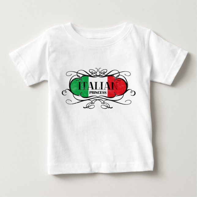 Italienska prinsessan Shirt Tee (Framsida)