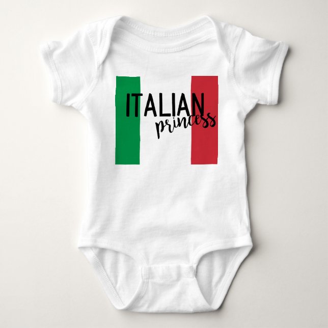 Italienska prinsessan t-shirt (Framsida)