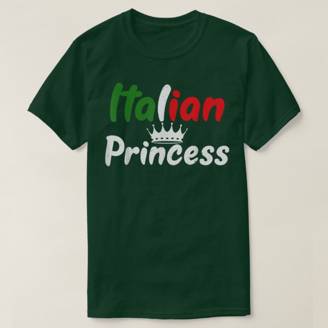 Italienska prinsessan t shirt (Design framsida)
