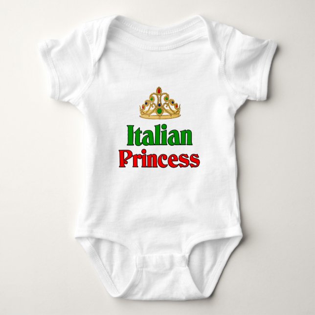 Italienska prinsessan tee shirt (Framsida)