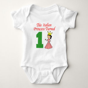 Italienska prinsessan Turned One Tee