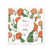 Italienska Ranunculus Watercolor Art Personlig