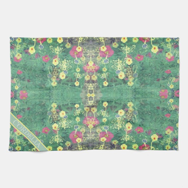 Italienska Renaissancen Garden Kitchen Towel Kökshandduk (Horisontell)