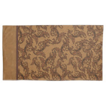 Italienska Renaissancen Leafy Swirls (Rust och Gul