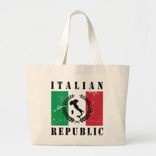 Italienska republiken jumbo tygkasse