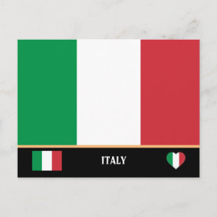 Italienska resor/Italien i land Vykort