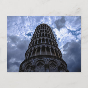 Italienska resor Leaning Torn i Pisa European Tour Vykort