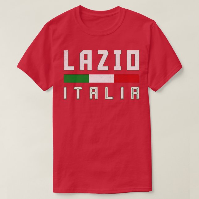 Italienska Retro-typografi i Latium T Shirt (Design framsida)