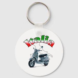 Italienska Scooter Nyckelring