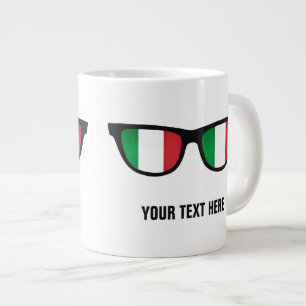 Italienska Shades-anpassningsbarna muggar Jumbo Mugg