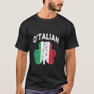 Italienska shirts O Talian Italien Flagga Italia F T Shirt
