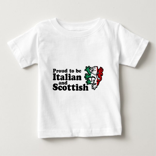 Italienska skotska t shirt (Framsida)