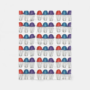 Italienska sojaböntgen Foodie Snocone Snoball Fleecefilt