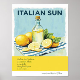 Italienska Sol Recipe Poster