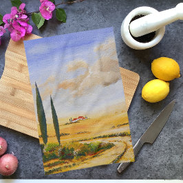 Italienska sommaren kökshandduk