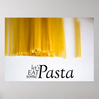 Italienska spaghetti poster