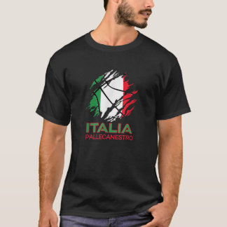 Italienska Sportfantasten Italienska Flagga Italie T Shirt
