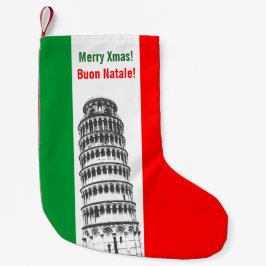 Italienska Stil Liten Julstrumpa