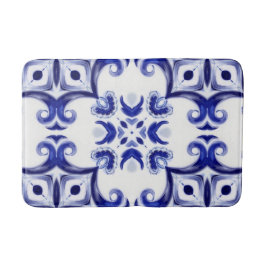 Italienska stil,majolica,plattor,Bath Mat Badrumsmatta