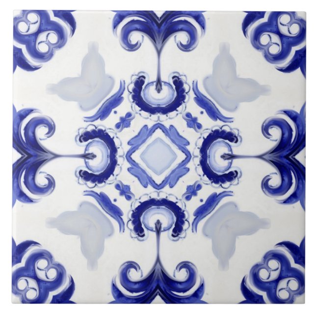 Italienska stil,plattor,majolica All-over Print Ap Kakelplatta (Framsidan)