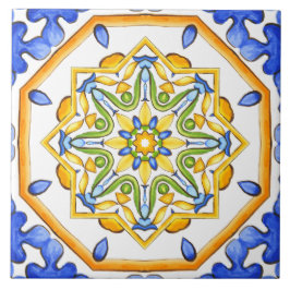 Italienska stil,plattor,majolica All-over-utskrift Kakelplatta