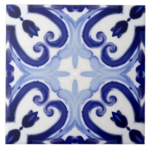 Italienska stil,plattor,majolica All-over-utskrift Kakelplatta