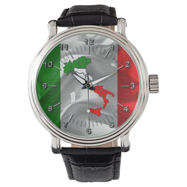 Italienska stövlar armbandsur (Framsida)