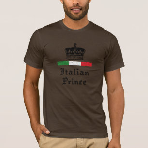 Italienska T-tröja för Prince Manar Tee
