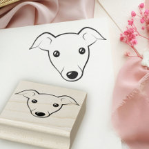 Italienska Tecknaden Greyhound Hund Cute Puppy