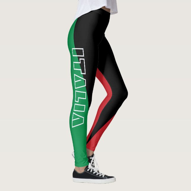 Italienska tema Italia Women's Leggings (Höger)