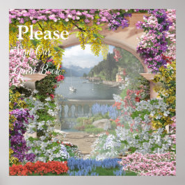 Italienska trädgårdar poster