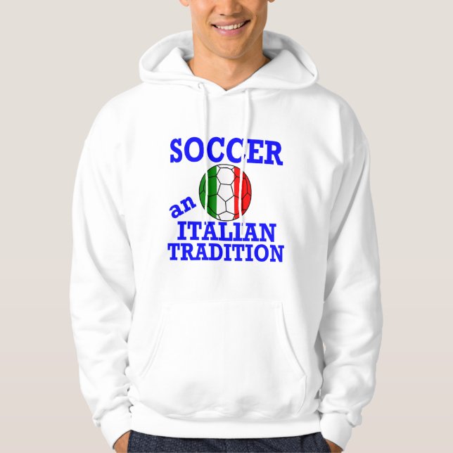 Italienska traditionen hoodie (Framsida)