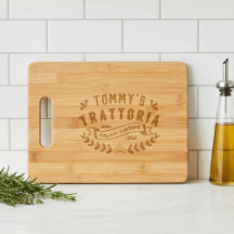Italienska Trattoria Personlig Restaurant Logotyp