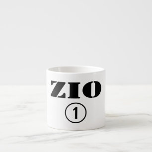 Italienska Uncles: Zio Numero Uno Espressomugg